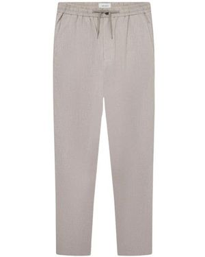 Les Deux Tapered Drawstring Hose Sand - Grau