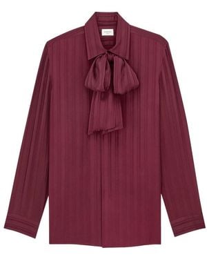 Saint Laurent Blouses - Purple
