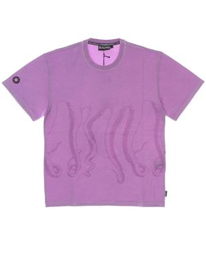 Octopus T-Shirts - Purple