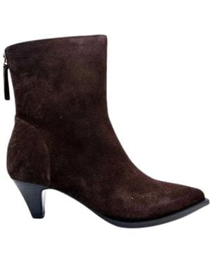 Jeannot Heeled Boots - Marron