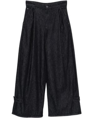 Emporio Armani Wide Jeans - Negro