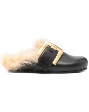 Balmain Mules - Black