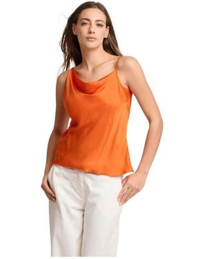 Kocca Sleeveless Tops - Orange
