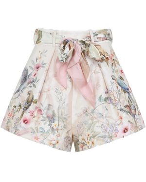 Zimmermann Short Shorts - Red