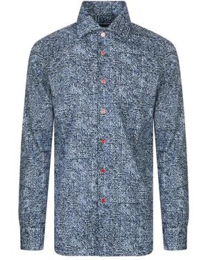 Kiton Casual Shirts - Blau