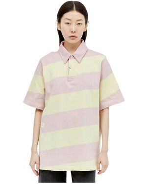 Burberry Polo Shirts - Natural