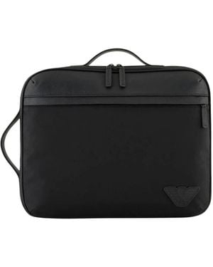 Emporio Armani Laptop Bags & Cases - Black
