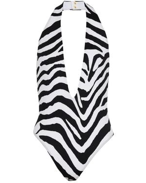 Balmain One-Piece - Negro