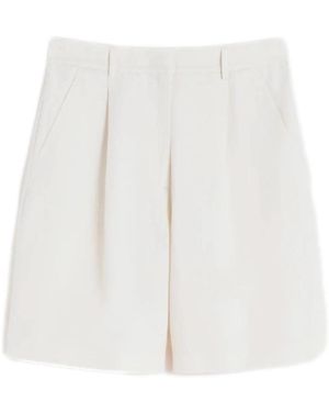 Weekend by Maxmara Casual Shorts - White