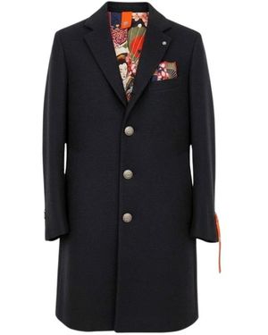 Bharnaba Single-Breasted Coats - Negro