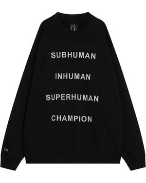Rick Owens Sweatshirts - Black