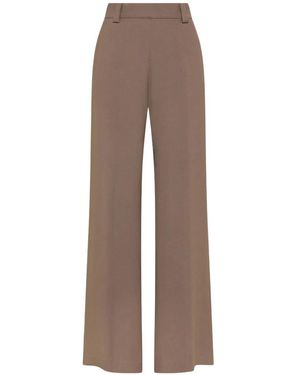 Seventy Wide Trousers - Marrón