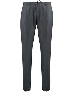 Moorer Wollhose Mit Kordelzug - Grau