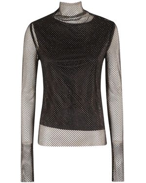 Sportmax Long Sleeve Tops - Black