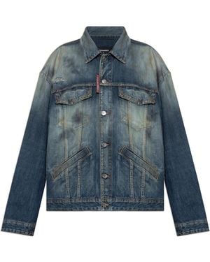 DSquared² Denim Jackets - Blauw