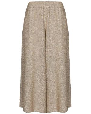 Brunello Cucinelli Wide Trousers - Neutro