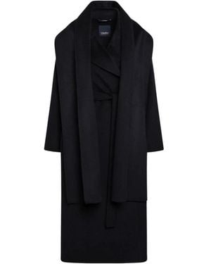 Max Mara Belted Coats - Noir