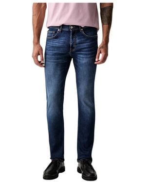KARL LAGERFELD Straight Jeans - Azul