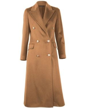 Loro Piana Double-Breasted Coats - Marrón