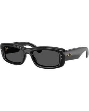 Ray-Ban Kiliane Puffer Sonnenbrille - Schwarz