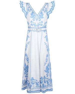 Scarlett Poppies Midi Dresses - Blue