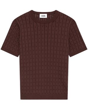 Alpha Studio Girocollo Fantasy Cotton - Braun