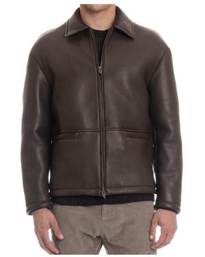 Salvatore Santoro Leather Jackets - Black