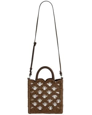Rabanne Shopping Bags - Brown