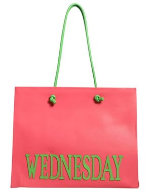 Alberta Ferretti Shopping Bags - Pink