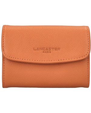 Lancaster Foulonné Pm Portemonnee - Oranje