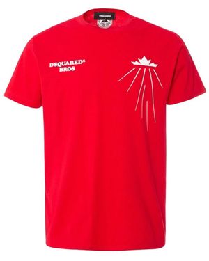 DSquared² T-Hemden - Rood