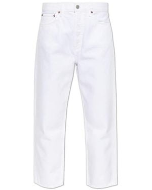 Agolde Loose-Fit Jeans - White