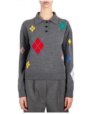 MSGM Polo Shirts - Gray