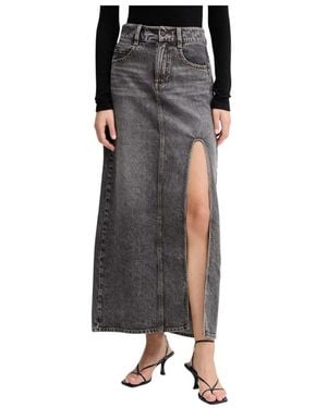 Miss Sixty Split Midi Rock - Schwarz