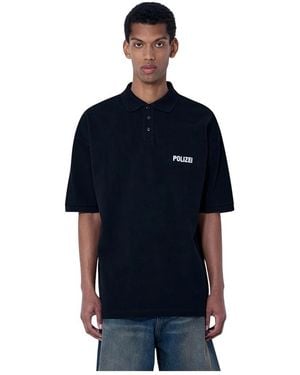 Vetements Polo Shirts - Blue