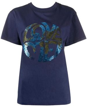 Alberta Ferretti T-Shirts - Blue