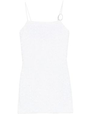 Oséree Dress Sequin-Embellished - White