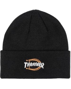 Dickies Accessoires ,Zwart ,Polyester X Thrasher Beanie