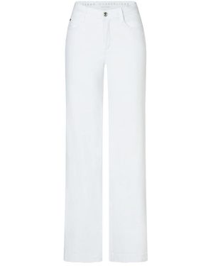 M·a·c Straight Fit Jeans - White