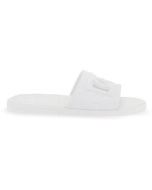 Dolce & Gabbana Sliders - White