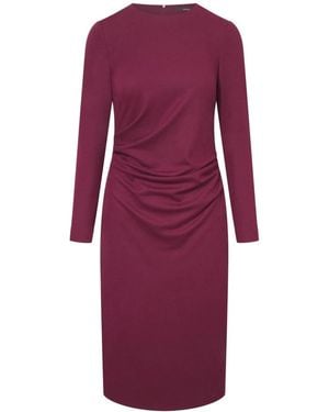 Windsor. Kleedjes ,Rood ,De 644H Dress - Paars
