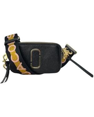 Marc Jacobs Colorblock Chain Snapshot - Schwarz