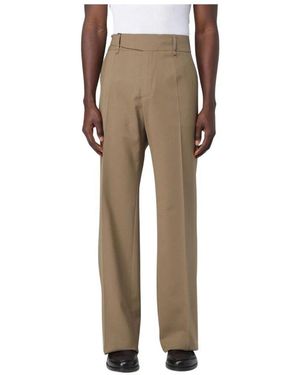 Dolce & Gabbana Stilvolle Wollhose - Natur