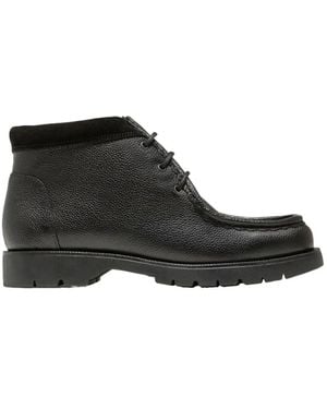 Kleman Lace-Up Boots - Black