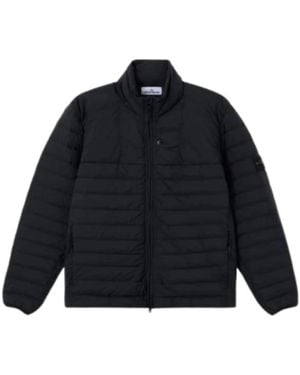 Stone Island Gewatteerde Jas - Blauw