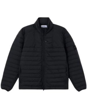 Stone Island Gewatteerde Jas - Blauw