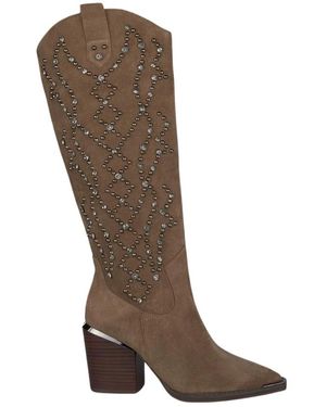 Alma En Pena. Cowboy Boots - Brown