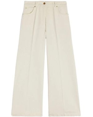 Aspesi Wide Trousers - Wit