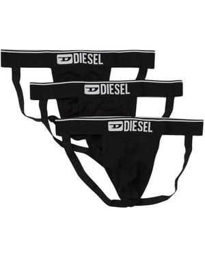 DIESEL Ondergoed ,Zwart ,Katoen Strakke Comfortabele Onderbroeken 3-Pack