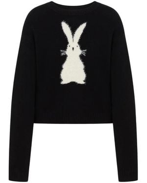 Love Moschino Round-Neck Knitwear - Nero